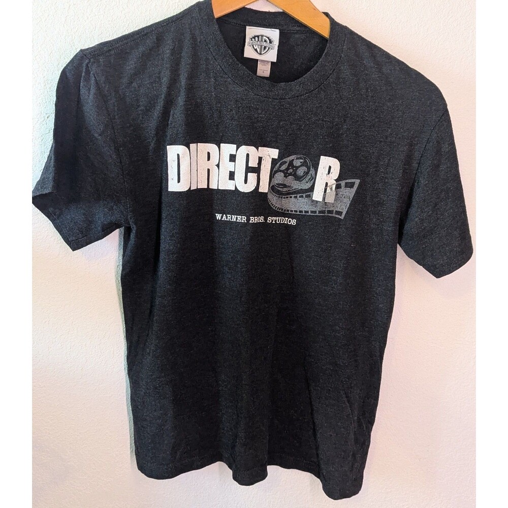 Warner Bros Studio Director Shirt Gray Unisex Size Kids Small (408)